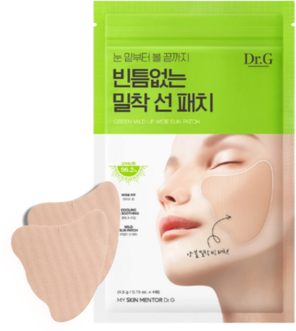닥터지 그린마일드 업 빈틈없는 선패치 4회분 1Pack, 1개