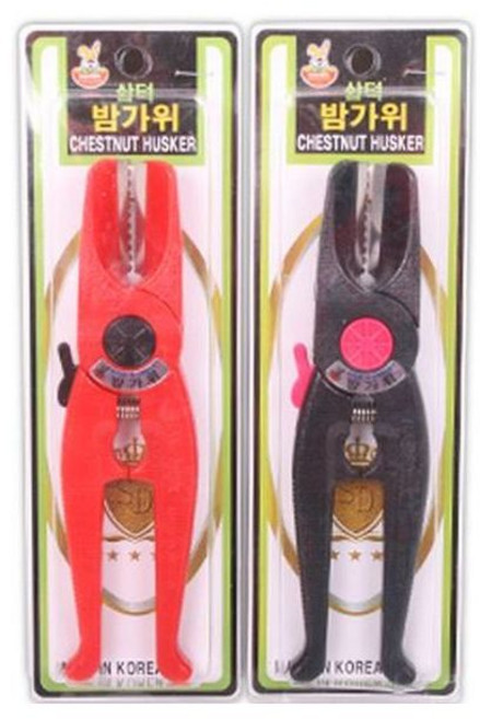 국산 편리한 밤가위/밤까기, 1개