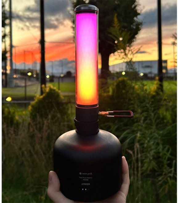 스노우피크 기가파워 랜턴 TL ES-820, 1개, 블랙