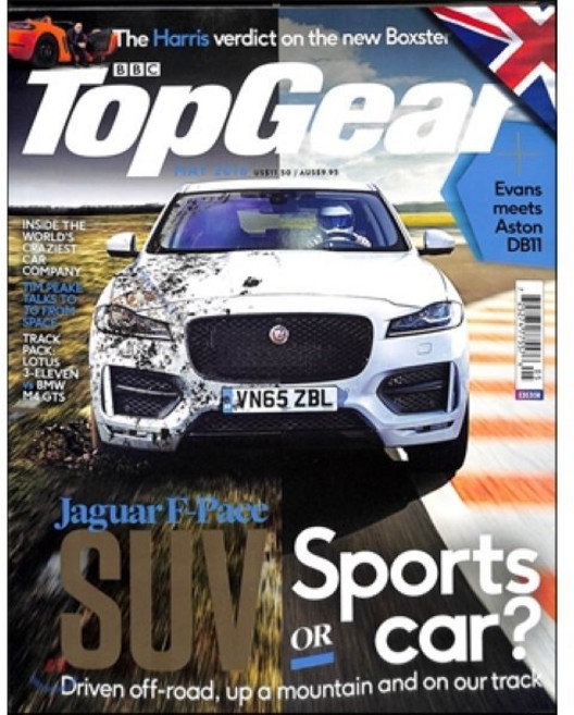 BBC Top Gear (월간) : 2016년 05월, BBC Magazine Publishing