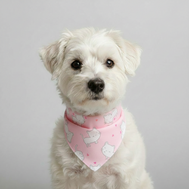 아이펫스맘 면 100% 스냅단추 강아지 고양이 반다나 스카프빕 턱받이 케이프, 1개, 9