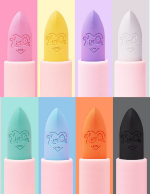 Kimchi chic 김치시크 뷰티 스윗 캔디 키스 립스틱 8종 파스텔 토끼혀 립, 02 Sweet peeps, 1개