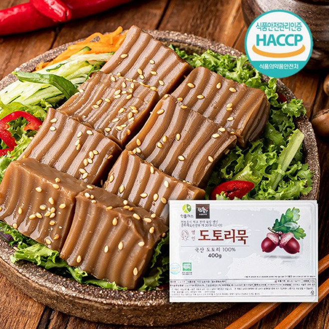 초림단지 도토리묵 400gx2, 2개, 400g