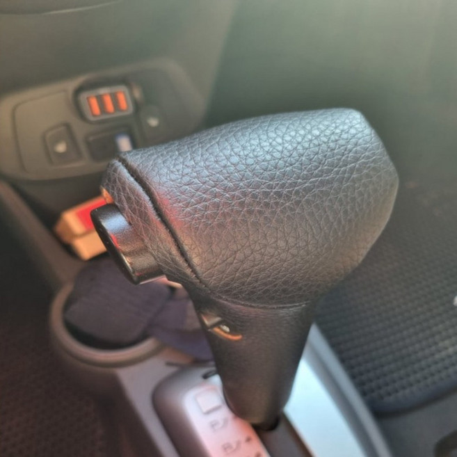 기어커버//마티즈크리에이티브용/부서지고 깨진 기어노브 완벽커버!/3가지색상, 블랙