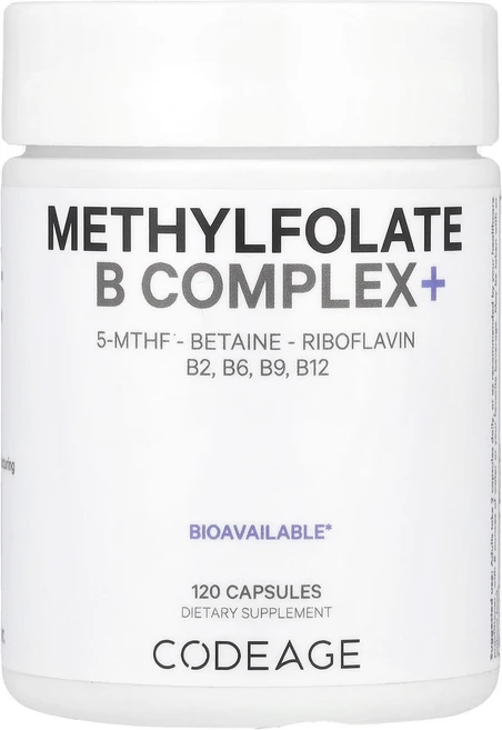 Codeage 메틸엽산 B 복합체 캡슐 120정, Codeage 메틸엽산 B 복합체 ..., 1개 - 쿠팡