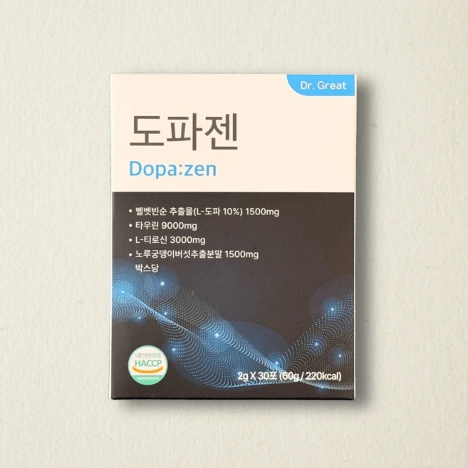 도파젠 L-도파 벨벳빈순 추출물, 1개, 30회분 - 쿠팡