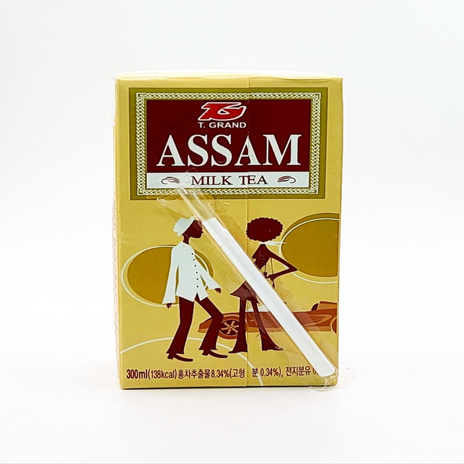 아쌈 밀크티 대만 홍차, 12개, 300ml