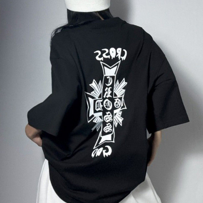 [주식디디댄스] 자체제작 피란체 힙합 반팔 데일리 댄스복 공연복 무대복 힙합의상 축제의상