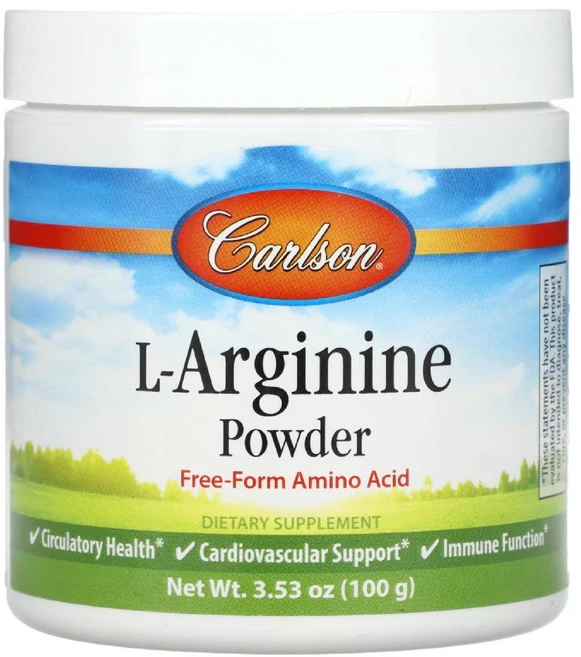 칼슨 L-아르기닌 파우더 100g(3.53oz), 1개, 100g - 쿠팡