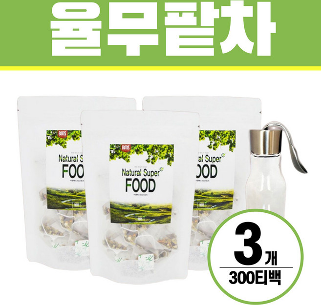 대용량 율무팥차 티백 블랜딩차 헬시위듀 구수한차, 3개