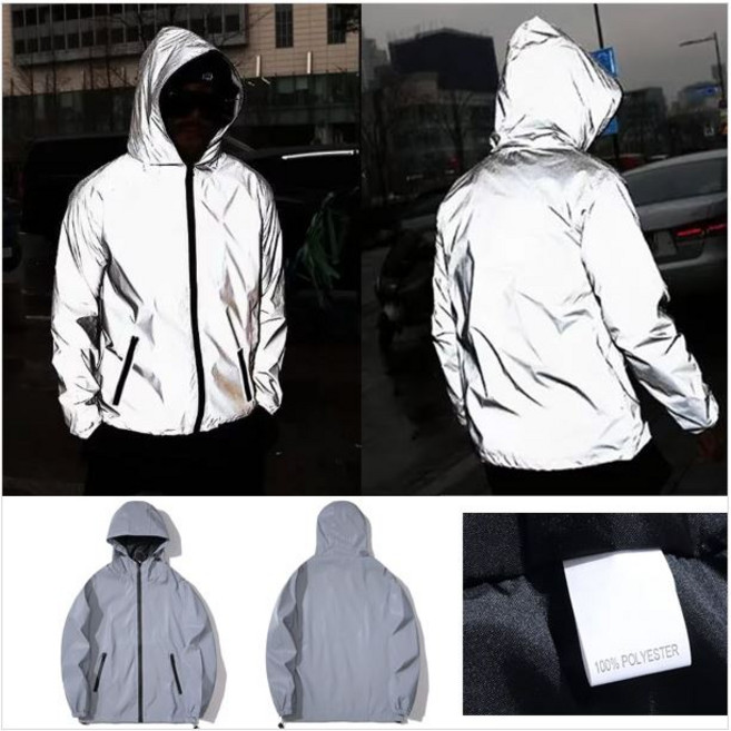 [RCM] 이중원단 반사 야광 바람막이 자켓 - 리플렉트 점퍼