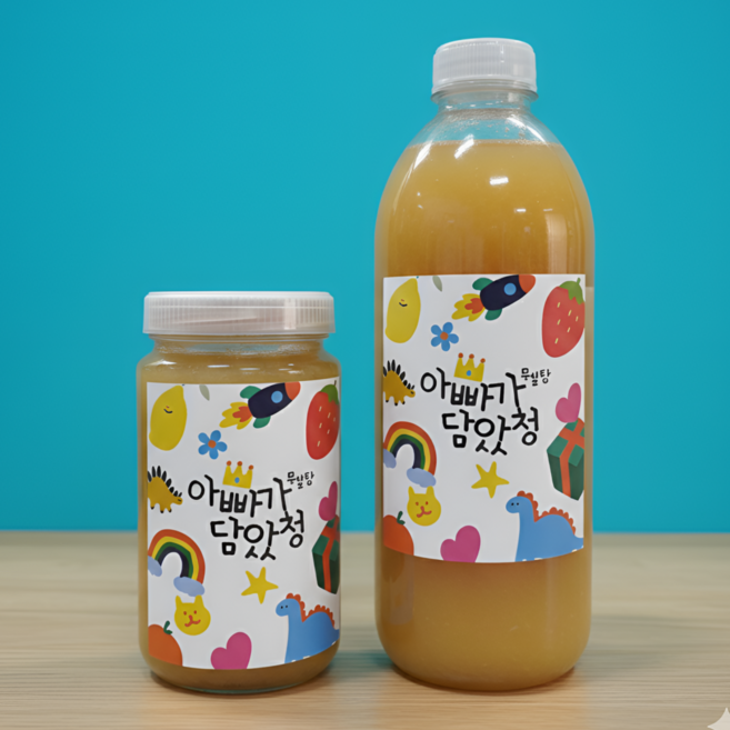 한병 180kcal 무설탕 알룰로스 국산생강청 600g병 1.1kg 대용량팩 저칼로리 저당 스테비아, 1개, 1개입, 1kg