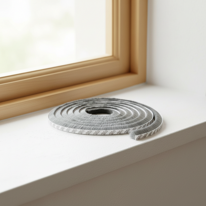 샷시 외풍차단 모헤어 3m 틈새막이, 5mm, 1