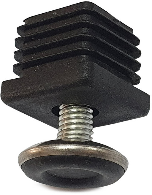 높이조절발 가구발 각파이프 원형발 의자발 발통, A) 높이조절발25X발40(1set), 1개