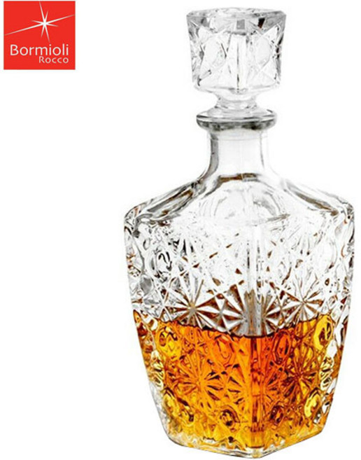 보르미올리 데달로 디켄터(780ml) 양주병 위스키병 칵테일 와인병 디스펜서 술병, 1개
