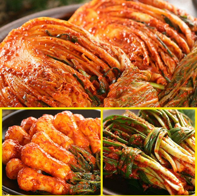 [한국농협김치] 오색소반 포기3kg+총각3+파1kg / 경기연천 1인 가구를 위한 7kg 세트김치, 1개