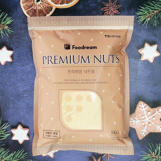 푸드림 아몬드 분말, 1kg, 1개