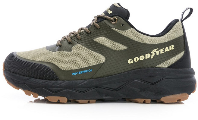 GOODYEAR 固特異 奔馳Max1 動態防水越野運動鞋 軍綠 GAMR63815