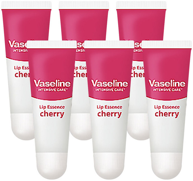 바세린 인텐시브 케어 립 에센스 체리 10ml, 무색, 6개