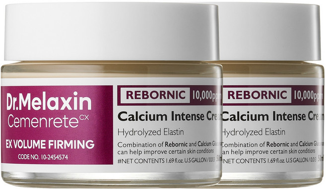 닥터 멜락신 시멘리트 골조 칼슘 볼륨 재생크림 아이크림, 50ml, 2개