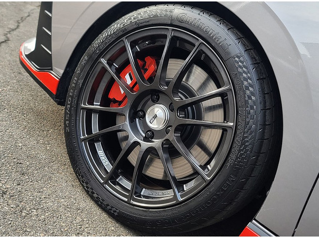 SSR GTX04 18인치 휠 아반떼N K5 벨로스터N 튜닝 수원 용인 휠타이어, 18X8.5+44 동일본, 1개