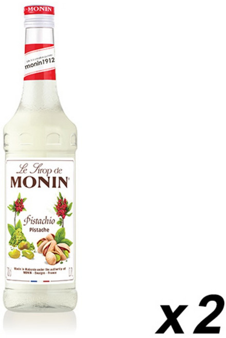 모닌 피스타치오 시럽 700ml 2개