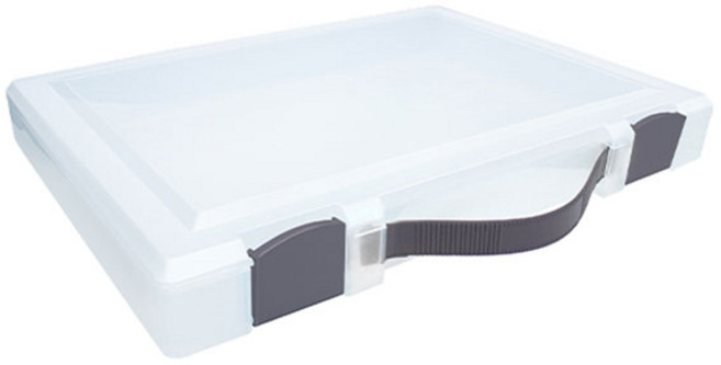 카파맥스 화일 케이스 45mm 서류보관 손잡이 진회색, 3개