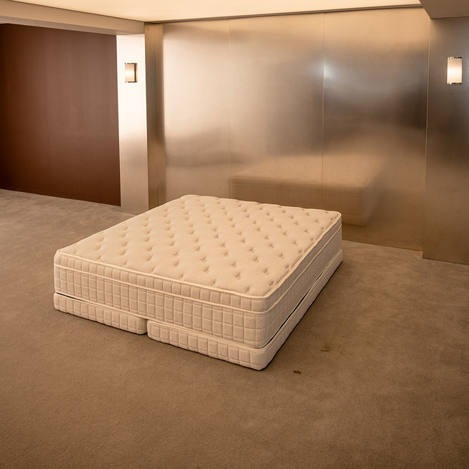 PH TECH 02 KK 킹오브킹 슈퍼킹 옐로우라이트 침대 매트리스 유로탑 천연라텍스 스프링 메트리스 소프트한 침대 하이브리드 메모리폼