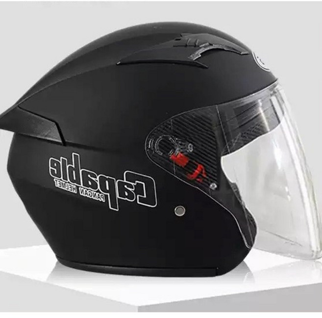 마이아이 오토바이 7XL 헬멧 특대형 빅사이즈 68cm 75cm, 6XL 블랙