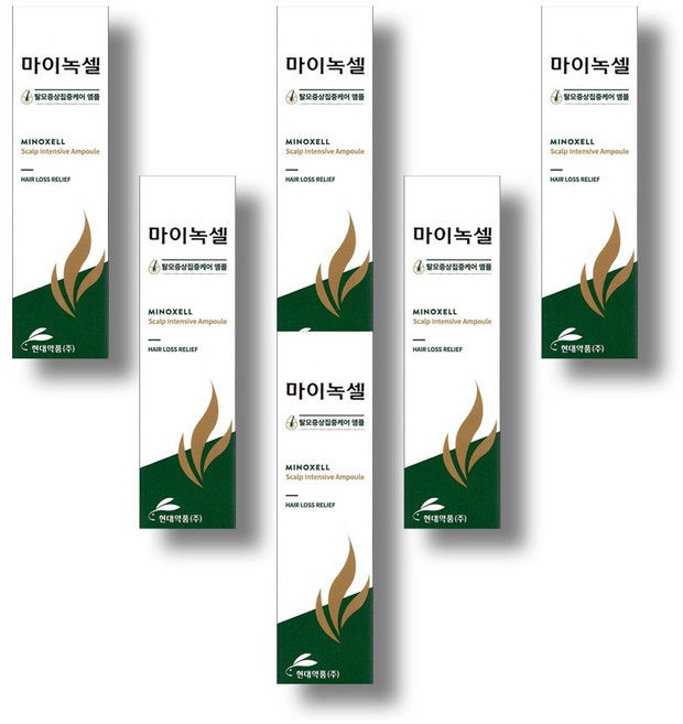 마이녹셀 스칼프 인텐시브 앰플 바이 랩클, 6개, 60ml