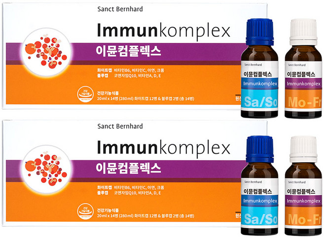 크로이터하우스상트베른하르트 이뮨 컴플렉스 30p, 280ml, 2개