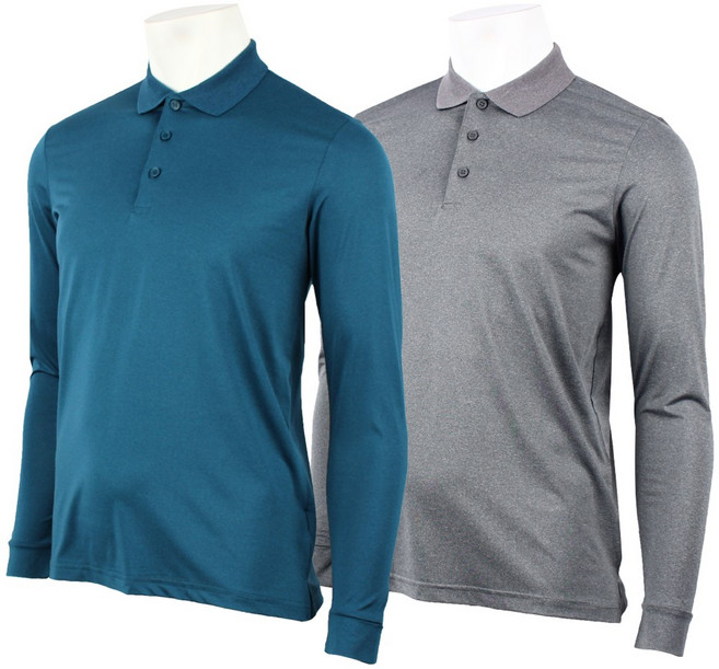 2장 [더빅보스] 봄여름 남성 BS-AIDA 에이스 긴팔 티셔츠 _ 남자 고급 PK 95~120 빅사이즈 카치온 카라티 B2065