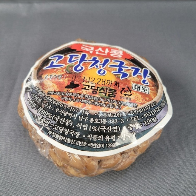 고당청국장, 190g, 1