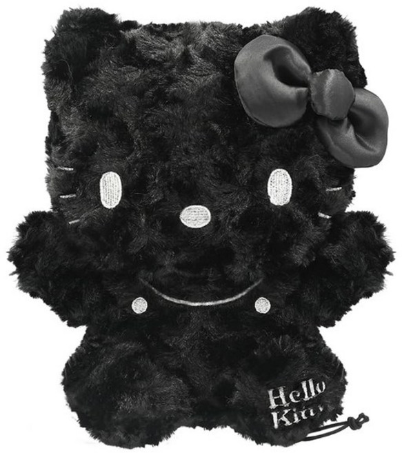 헬로키티 골프헤드커버 블랙 페어웨이 우드용, 페어 웨이 우드 (KTHF002), 상세페이지 참조, 1개