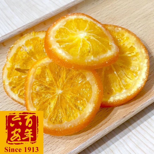 六安堂 香桔橙片 柳橙片 台灣果乾 香甜滋味 休閒零嘴 泡茶點心, 1個, 150g