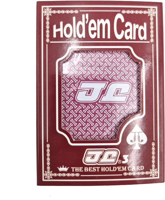 3번 제이제이 스탠다드홀덤전용 JJ홀덤카드, 3JJ홀덤카드(레드red)
