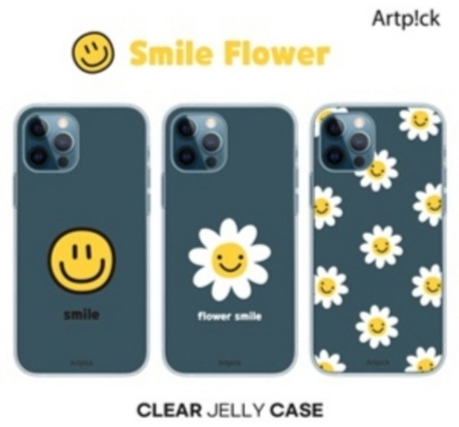 [갤럭시S24시리즈] 귀염뽀작 심플 캐릭터 투명 젤리 케이스