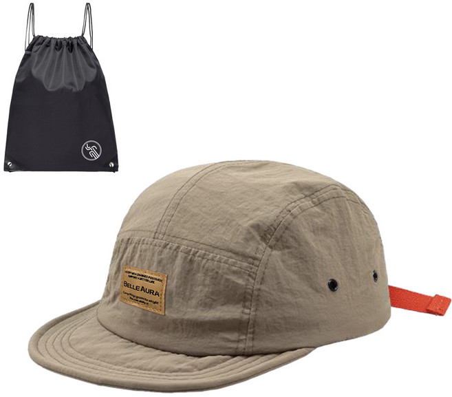 BELLEAURA 남여공용 캐주얼 챙짧은모자 숏캡 캠프캡 볼캡 숏챙 빅사이즈모자 (PGN짐쌕가방 지급)