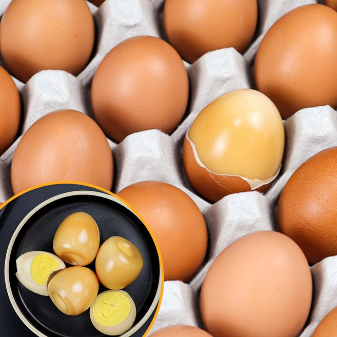 영계 달걀로 구운 탱탱 쫄깃 구운란, 1박스, 60구