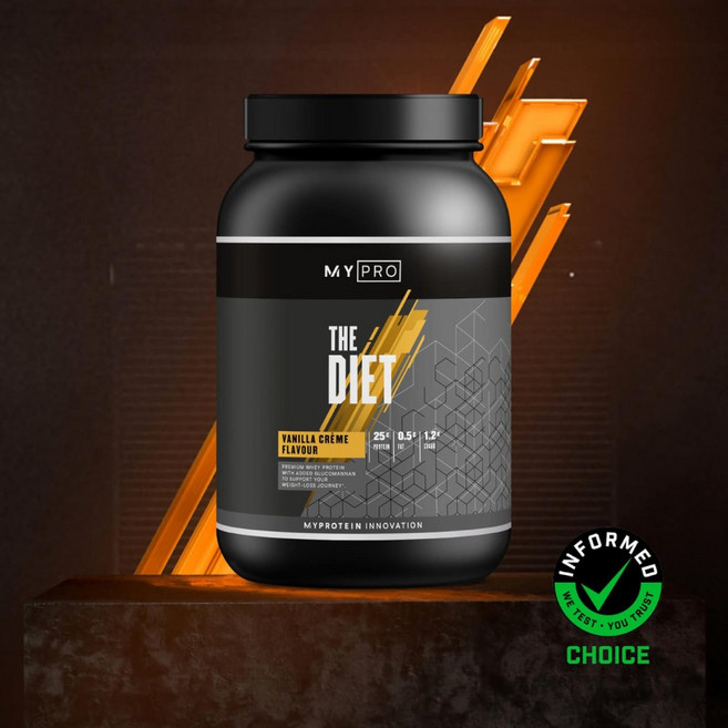 마이프로틴 The Diet 더 다이어트 웨이+글루코만난+CLA 공액리놀레산 바닐라 2kg, 1개