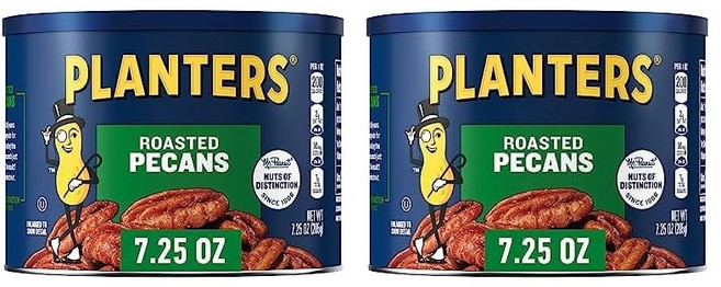 Planters 플랜터스 솔티드 피칸 7.25oz 2세트 총 14.5oz 미국 A, 1개