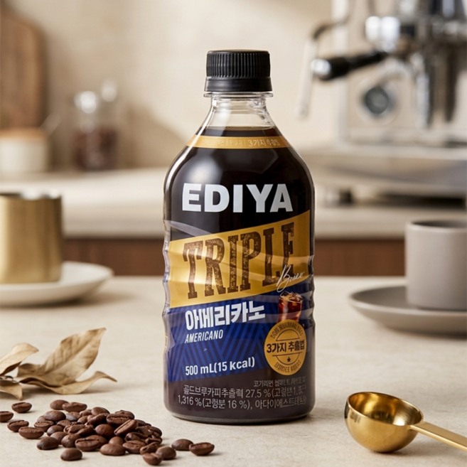 이디야 트리플 아메리카노, 500ml, 12개