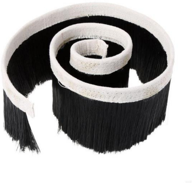 B9HF 100mm 나일론 브러시 진공 청소기 조각 밀링 머신 먼저 먼지 덮개 RO, 1개