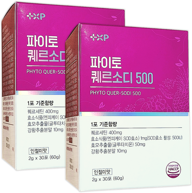 파이토케미컬 파이토 퀘르소디 500 퀘르세틴 효능 퀘세틴 쿼세틴 파이토 퀘르소디 500, 2개, 30정