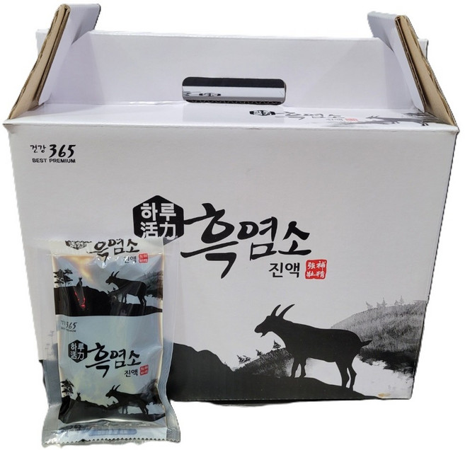 금산경화네 흑염소진액 고함량 흑염소진액, 60개, 100ml