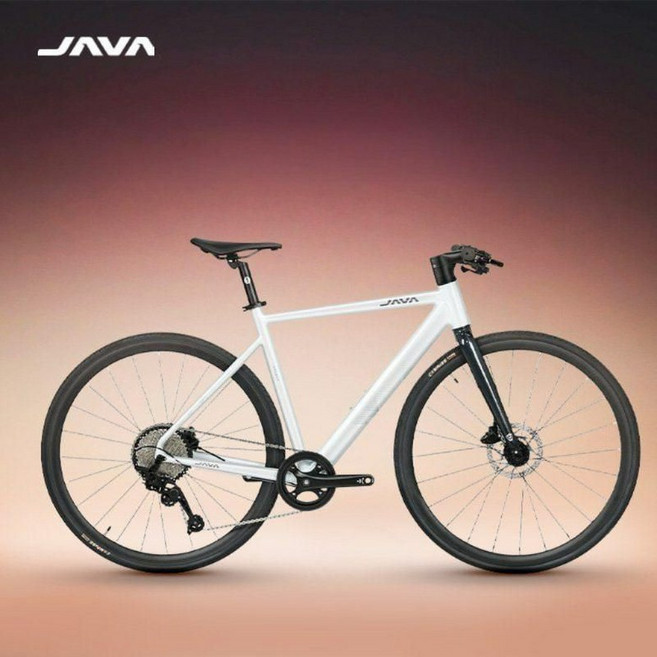 자바 벨로체 로드자전거 Java Veloce Velocide Flat-Mounted Road Bike Aluminum Alloy, 밝은 흰색, 12단, M (권장 높이   172-182cm) - 검