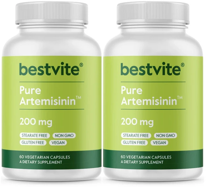 아르테미시닌 개똥쑥 200mg 60캡슐 2개월 고함량 고용량 미국산 Artemisinin, 2개, 60정 - 쿠팡