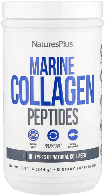 네이쳐스플러스 해양 콜라겐 펩타이드 244g(0.53lb), 1개 - 쿠팡