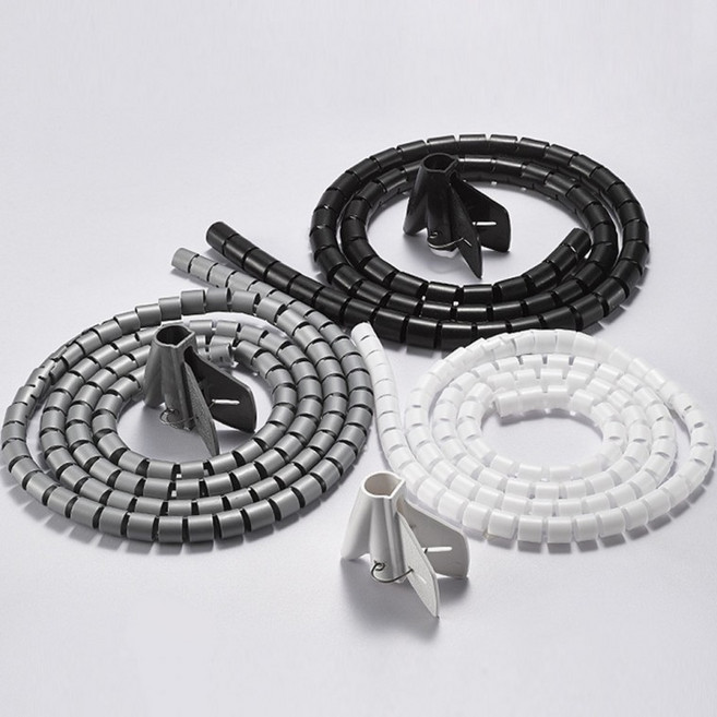 콩콩 스네이크 전선 커버 클립, 1개