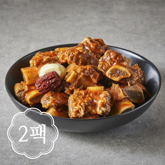 매콤소갈비찜 800g 2팩, 2개
